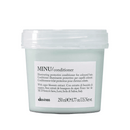 Davines達芬尼斯MINU亮色護髮素250ml白色圓罐清新簡約設計.