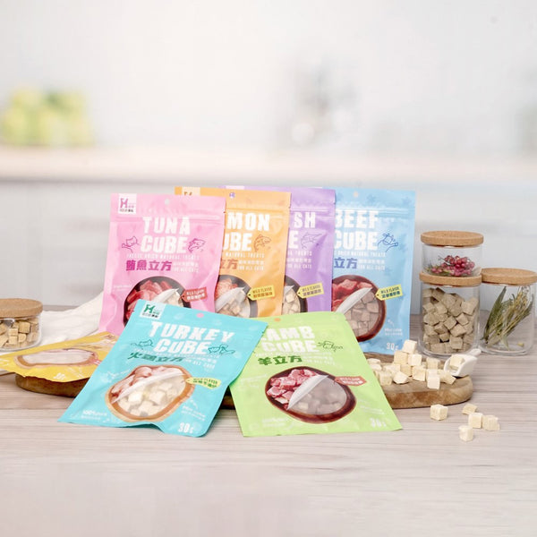【Hyperr超躍】貓咪立方凍乾零食 30g (下單後3-5個工作天出貨)
