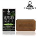 【Grandpa Soaps 神奇爺爺】 神奇妙松焦油護膚皂 4.25 oz (有效舒緩各種肌膚問題) (下單後2-3個工作天出貨)