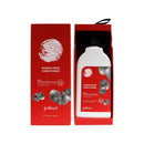 大馬士革玫瑰精萃潤髮乳330ml，白色瓶身紅色標籤，紅色禮盒包裝.