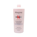 KERASTASE卡詩粉紅瓶受損修復洗髮水1000ml，簡約字體設計.