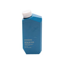 深藍色方形瓶身白蓋設計，KEVIN MURPHY重修就好潤護受損修復護髮素250ml.