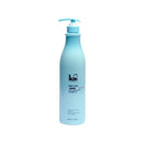 KIN卡碧絲藍白漸層塑膠瓶抗屑洗頭水900ml，帶按壓式瓶口.