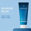 藍色漸層包裝奇蹟保濕蛋白質髮膜200ml，簡約字體設計.