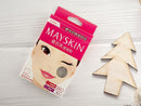 MAYSKIN優若美痘痘貼盒裝，含24片薄透型和9片吸收型，粉紅白色包裝.
