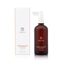 MINDHUES莫荷蕬暮光控油頭皮精華100ml，琥珀色霧面玻璃瓶配白色噴頭與白色外盒.