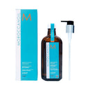 Moroccanoil摩洛哥優油清爽型護髮油100ml棕色瓶身配白色按壓泵頭與藍白外盒.