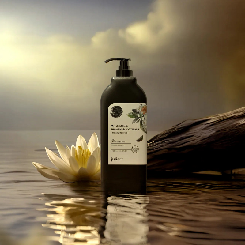 【Juliart 覺亞】三合一洗髮沐浴露－浮絃隱茶 1000ml (下單後3-5個工作天出貨)