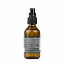 棕色玻璃噴霧瓶黑色噴頭標籤滿版文字夜用養髮水100ml.