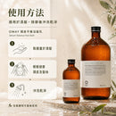 Oway 頭皮平衡浴髮乳說明適用於濕髮，將產品塗抹後輕柔按摩頭皮與髮絲，再以清水沖洗乾淨，作日常油性頭皮洗護使用。