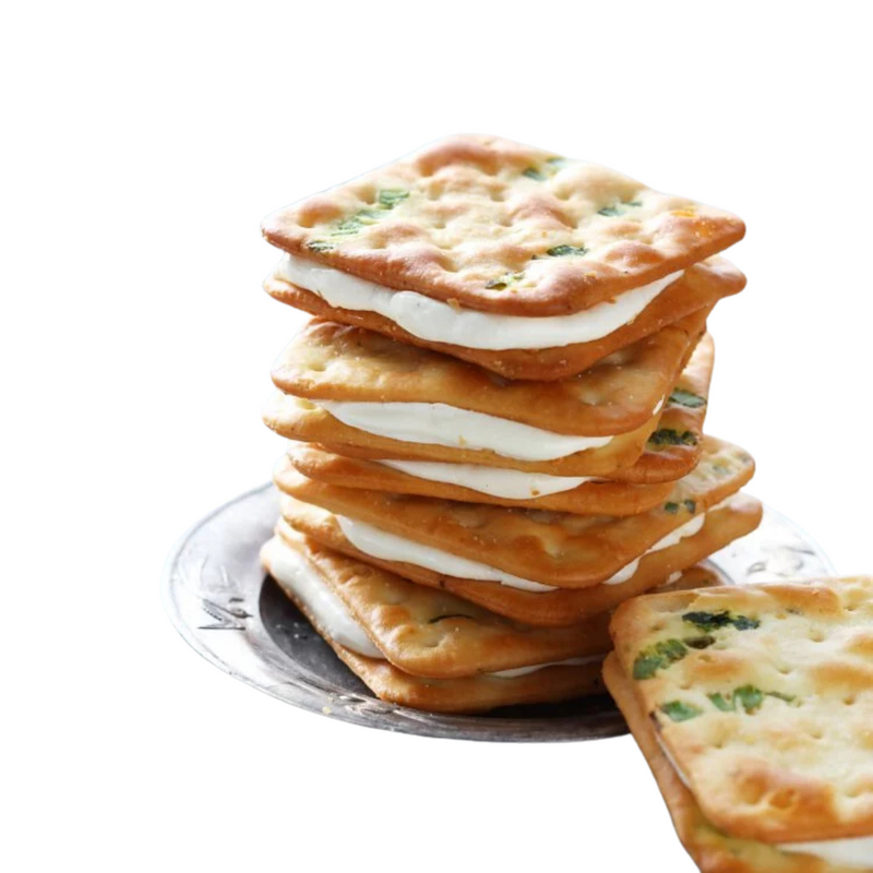 【糖村】牛軋餅 - 蔥鹽風味8入禮盒