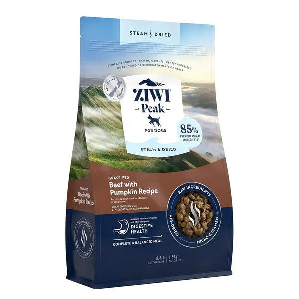 【ZIWI 巔峰】微蒸熟成狗糧-草飼牛 (下單後3-5個工作天出貨)