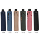 六款Tcf Unispin FAST FOLD手開折傘，顏色分別為深海藍、淺灰藍、淺卡其、叢林綠、珊瑚粉及神秘黑.