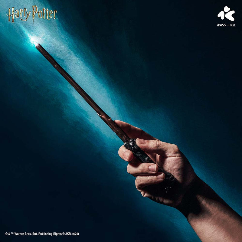 【哈利波特 Harry Potter】 一卡通 LED魔杖造型 哈利波特 鄧不利多 接骨木魔杖