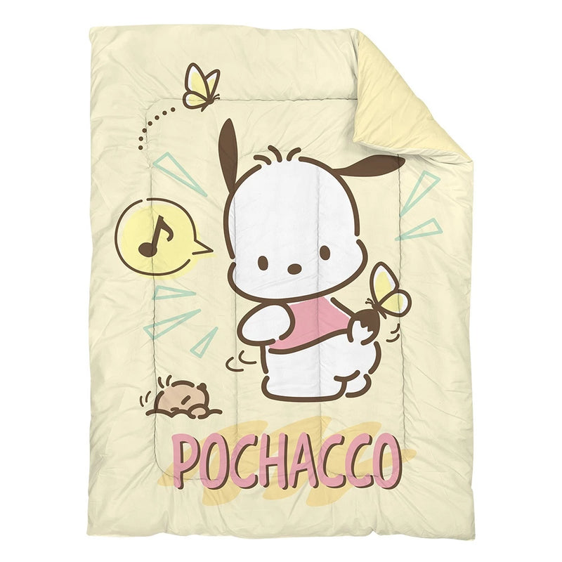 【Pochacco 帕恰狗】石墨烯發熱抗菌保暖被 150x200cm-Sanrio 三麗鷗 PC狗|台灣製造 台灣直送