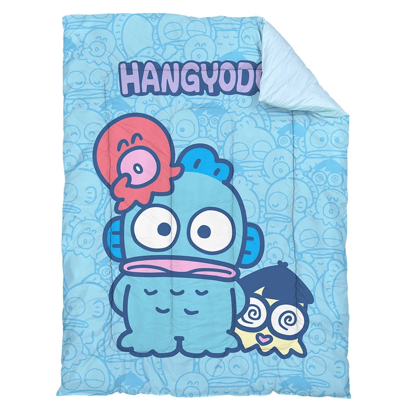 【Hangyodon 人魚漢頓】石墨烯發熱抗菌保暖被 150x200cm - Sanrio 三麗鷗|台灣製造 台灣直送