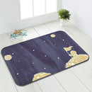 【Rubber Anne】夜光版 軟式珪藻土吸水地墊 星際流浪(60x40cm) (下單後3-5個工作天出貨)