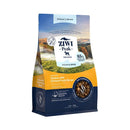 ZIWI巔峰微蒸熟成狗糧放牧雞風味800g藍橘色包裝吸睛設計.
