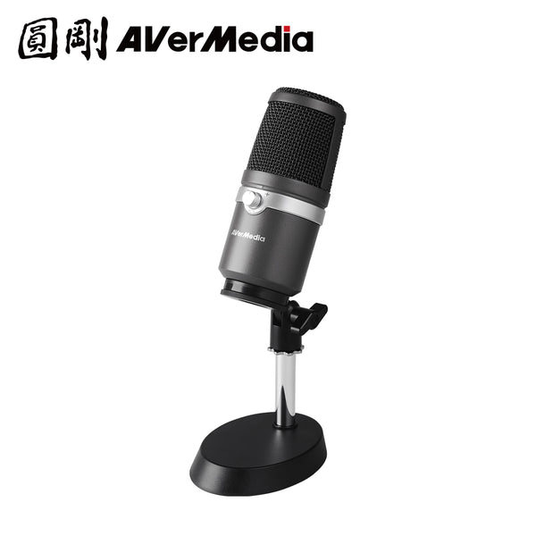 【Aver Media 圓剛】 AM310 高音質USB麥克風 直播.演唱專用