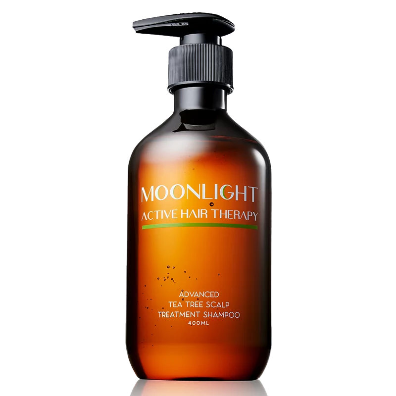 【Moonlight 莯光】 進化版 茶樹控油淨化洗髮精 洗頭水 400mL MIT 台灣製造