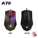 【血手幽靈Bloody Abedless】A70 Matte black / RGB 極速電競滑鼠